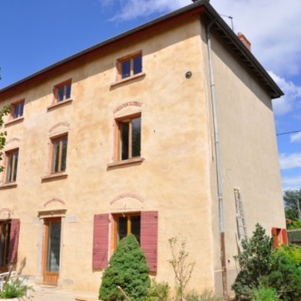 100 m2 de façade en 2 jours à Chaponost