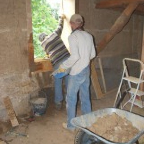 Appui de fenêtre et carreaux énécologiques chez les choux-lents (St Germain au Mont d'or)