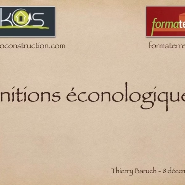 Finitions éconologiques à Oïkos