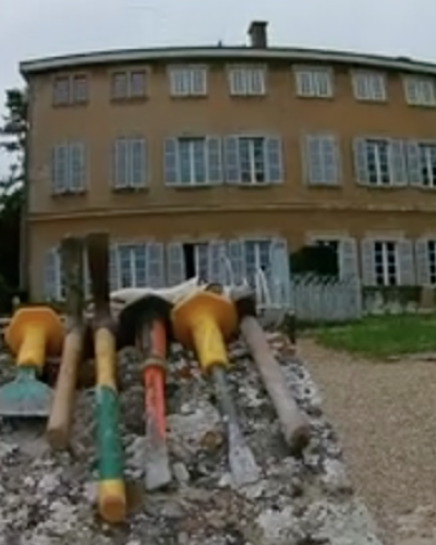 Maçonnerie à la chaux dans une bâtisse du XVII... en copropriété